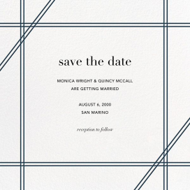 Caning (Save the Date) by Jonathan Adler