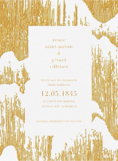 Glisten - Wedding Invitation by Kelly Wearstler