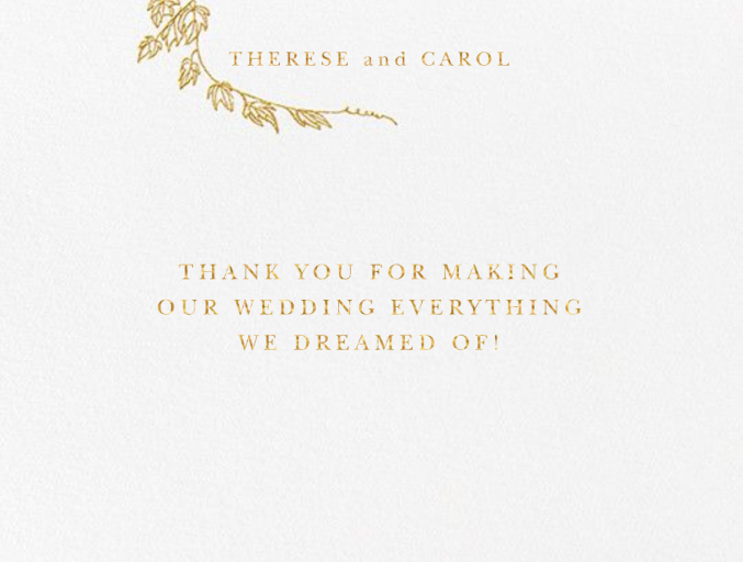 Gwendolyn I (Thank You) - Stationery by Paperless Post