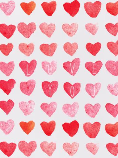 I Love You - Valentine's Day Card by Linda and Harriett