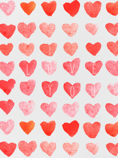 I Love You - Valentine's Day Card by Linda and Harriett