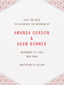 Parterre (Save the Date) - Save the Date by Crane & Co.