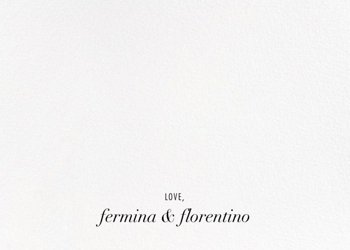 Jubilee II (Photo Save the Date) - Thank You Card by Kelly Wearstler - Back