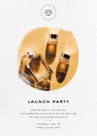 Painted Circle (Photo) - Business Event Invitation by Paperless Post