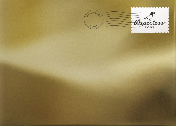 Great Glyph - Paperless Post Envelope