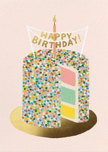 Layer Cake - Business Greeting Card by Rifle Paper Co.