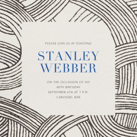 Laidback Living - Birthday Invitation by Schumacher