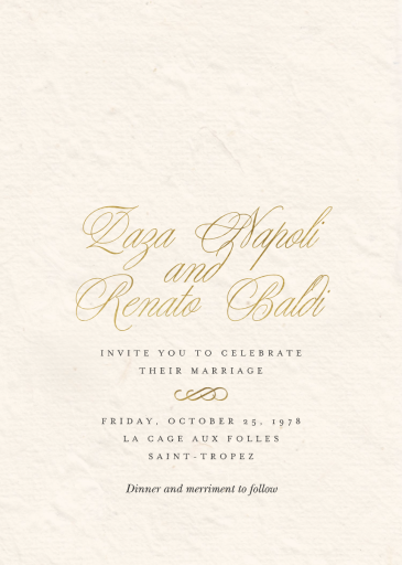 Natural Love - Wedding Invitation by paperless_post