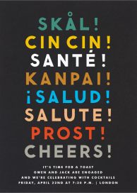 Cheers Language by The Indigo Bunting