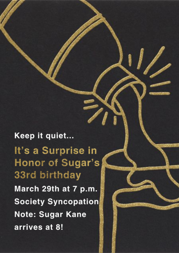 Shake N Roll - Surprise Party Invitation by Paperless Post