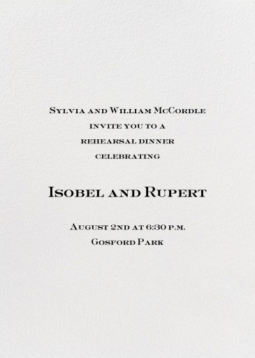 For Ever and Ever by Mr. Boddington's Studio - Back