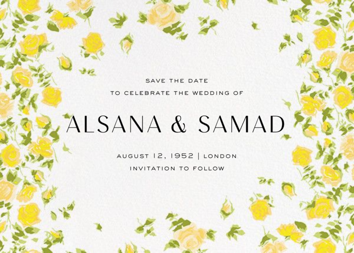 Ricardo's Bloom (Save the Date) - Save the Date by Liberty