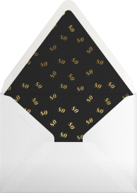 Sideways Lettering - Paperless Post Envelope