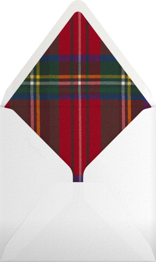 Tartan (Photo) - Oscar de la Renta Envelope