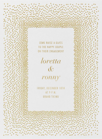 Jubilee I - Rehearsal Dinner Invitation by Kelly Wearstler