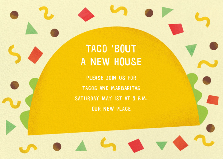 Taco Placeros - Celebration Invitation by Paperless Post