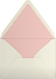 Pink Cherry Cake Invitation Envelope