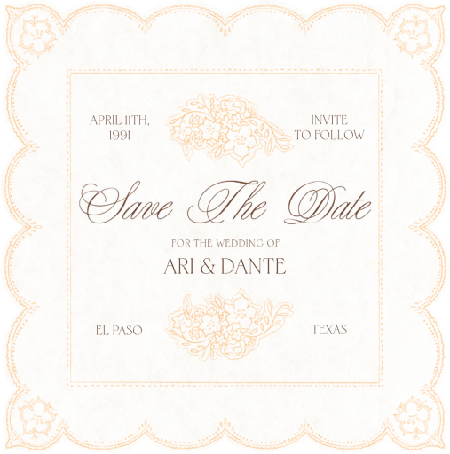 Remembrance - Save the Date by Paperless Post
