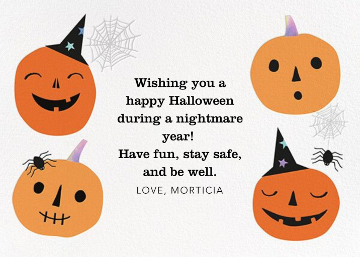 Pumpkin Club - Halloween Card by Meri Meri