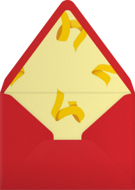 The Big Cinco - Paperless Post Envelope