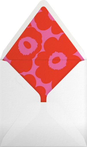 Unikko (Square) - Marimekko Envelope