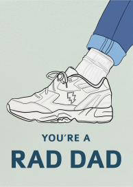 Dad Sneakers - Father's Day Card by Party Mountain