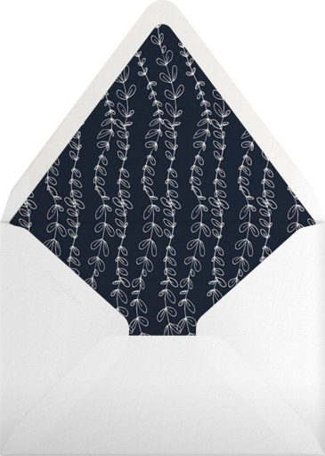 Vine Menorah - Paperless Post Envelope