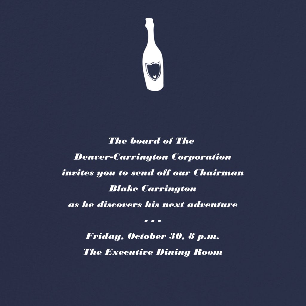 Navy Invitation