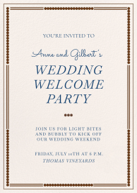 Dotted Charm - Welcome Party Invitation by Paperless Post