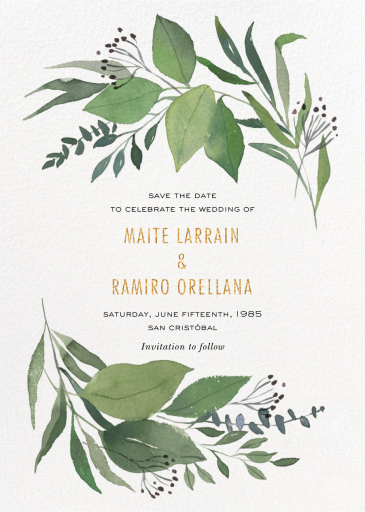 Laurel - Save the Date by Paperless Post