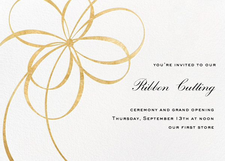 Belle Boulevard Invite by kate spade new york