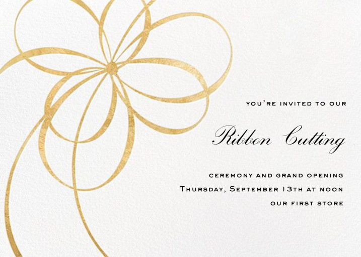 Belle Boulevard Invite by kate-spade-new-york