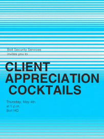 Optical Horizons - Cocktail Party Invitation by Paperless Post