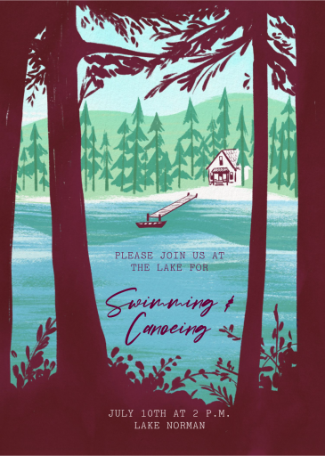 Through the Trees - Invitation by Paperless Post