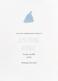 Baby Toque - Baby Shower Invitation by Paperless Post