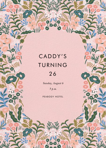 Floral Tapestry (Invitation) by Rifle Paper Co.