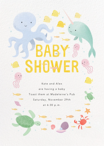 Sea of Love - Invitation by Paperless Post