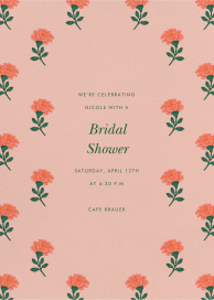Dianthus Floral - Bridal Shower Invitation by Rifle Paper Co.