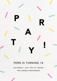 Confection - Birthday Invitation by Paperless Post