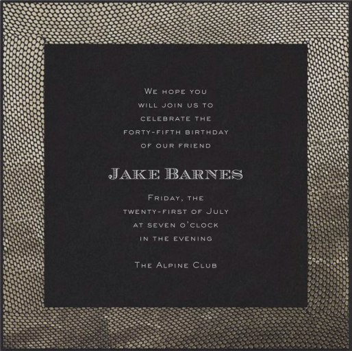 Snakeskin - Birthday Invitation by Paperless Post
