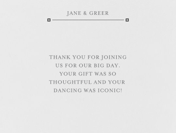 Candela (Thank You) - Stationery by Crane & Co.