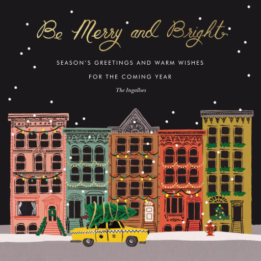 Holiday in the City - Christmas Card by Rifle Paper Co.