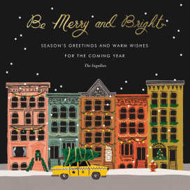 Holiday in the City - Holiday Card by Rifle Paper Co.