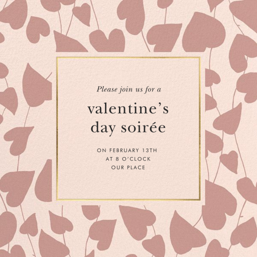 Climbing Hearts - Valentine's Day Invitation by kate spade new york
