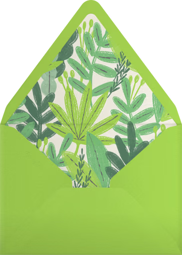 Pool Floaties - Paperless Post Envelope