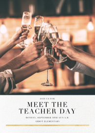 Underscore (Photo) - School Event Invitation by Paperless Post