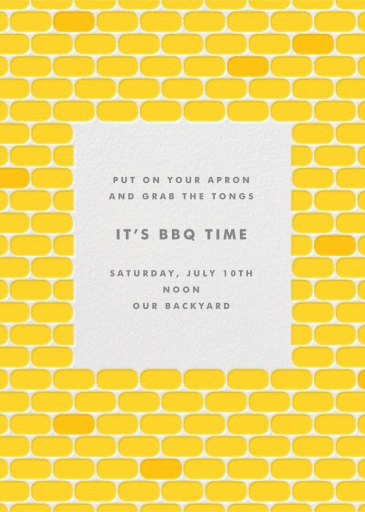 Corn On The Cob - Invitation by Paperless Post