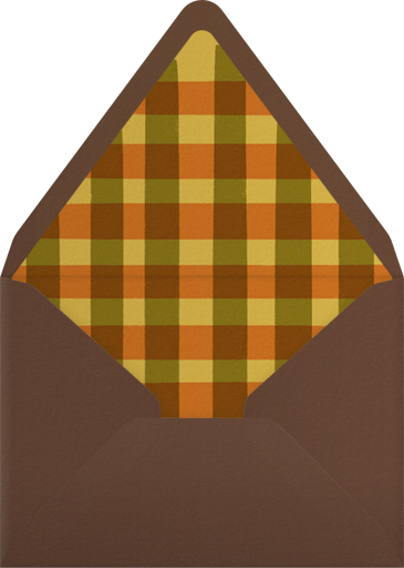 Burnt Caramel (Tall) - Paperless Post Envelope