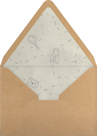 Incognito - Paperless Post Envelope