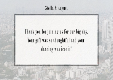 City Panoramic (Stationery) by Paperless Post